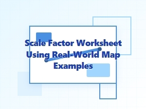 Create Realistic Maps Using Scale Factor Worksheets